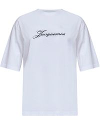 Jacquemus - Jersey The Logo-Printed T-Shirt - Lyst