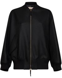 Blanca Vita - Bomber Jacket Bellica Wool - Lyst