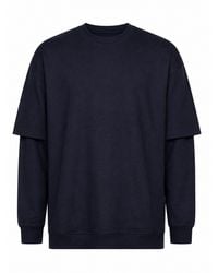 DARKPARK - Wool Layered Design Sweater - Lyst