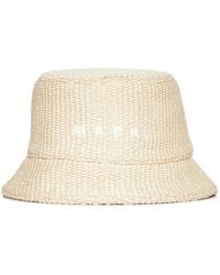 Marni - Raffia Bucket Hat - Lyst