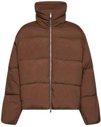 Studio Nicholson - Bark Nylon Massey Down Jacket - Lyst