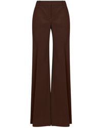 Ermanno Scervino - Chestnut Interlock Bootcut Trousers - Lyst
