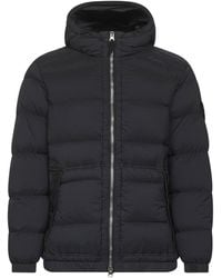 Stone Island - Stretch Nylon Hooded Down Jacket - Lyst