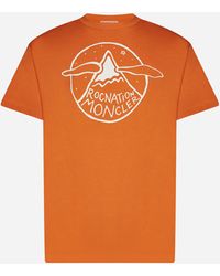 MONCLER X ROC NATION - Logo Motif T-shirt - Lyst