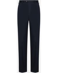 Alexander McQueen - Cotton Chino Trousers - Lyst