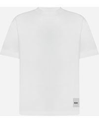 Jil Sander - Set Of 3 Cotton T-shirt - Lyst