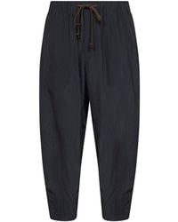 Uma Wang - Viscose Pajama-Style Trousers - Lyst