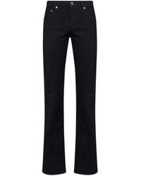 Haikure - Stretch Cotton Denim Chewy Jeans With Slits - Lyst