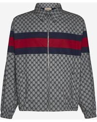 Gucci - GG Print Cotton Jacket - Lyst