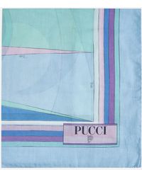Emilio Pucci - Very Vivara Print Cotton Sarong - Lyst