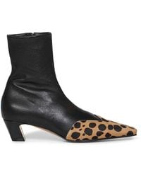 KHAITE - Nappa Nevada Stretch Low Ankle Boots - Lyst