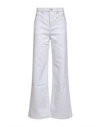 Isabel Marant - Cotton Denim Lemony Jeans - Lyst