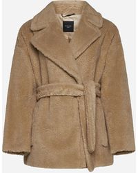 Weekend by Maxmara - Ramino Teddy Short Coat - Lyst