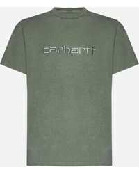 Carhartt - Duster Logo Cotton T-shirt - Lyst