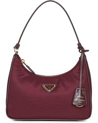 Prada - Burgundy Prada Re-Edition 2005 Mini Bag - Lyst