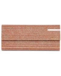 Jimmy Choo - Rose Sweetie Clutch With Shoulder Strap - Lyst