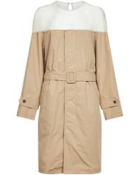 MM6 by Maison Margiela - Pinky Cotton-Nylon Midi Trench Dress - Lyst