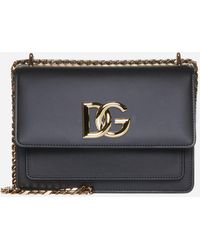 Dolce & Gabbana - 3.5 Leather Crossbody Bag - Lyst