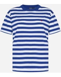 Polo Ralph Lauren - Striped Cotton T-Shirt - Lyst