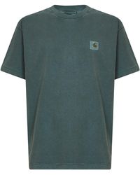 Carhartt - Nelson Cotton Logo-Detail T-Shirt - Lyst