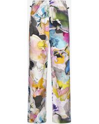 Stine Goya - Carola Print Cotton Trousers - Lyst