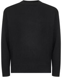 D 40 - Virgin Wool Knit Relaxed-Fit Sweater - Lyst