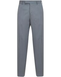 Fendi - Clay Wool Gabardine Trousers - Lyst