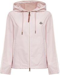 Moncler - Light Sarracenia Hooded Jacket - Lyst