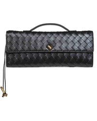 Bottega Veneta - Andiamo Clutch Top Handle Clutch Bag - Lyst