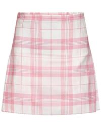 Vivienne Westwood - And Ivory "Coquette" Virgin Wool Kilt Mini Skirt - Lyst