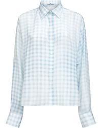 Ermanno Scervino - Gingham Pattern Viscose Shirt - Lyst