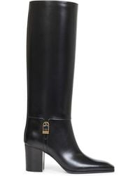 Saint Laurent - Smooth Leather Julia Boots - Lyst