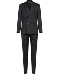 D 40 - Virgin Wool Positano Double-Breasted Suit - Lyst