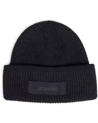 Jacquemus - Ribbed Knit The Gros Grain Beanie - Lyst