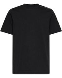 Moncler - Cotton Jersey Crewneck T-Shirt With Logo - Lyst