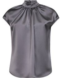 Blanca Vita - Lead Satin Maria Top - Lyst