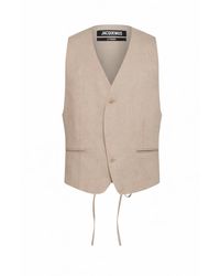 Jacquemus - The Paysan Fitted Belted Tailored Waistcoat - Lyst