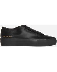 Common Projects - Tournament Low Leather Sneakers - Lyst