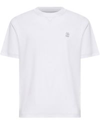 Brunello Cucinelli - Solomeo Crest Crewneck T-Shirt - Lyst