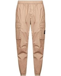 Stone Island - Slim-Fit Trousers - Lyst