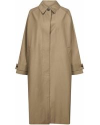 Studio Nicholson - Cotton Blend Twill Holin Trench Coat - Lyst