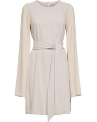 Blanca Vita - Agira Short Dress With Georgette Sleeves - Lyst
