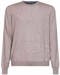D 40 - Virgin Wool Knit Crewneck Sweater - Lyst