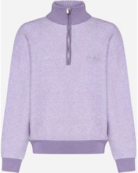 OTTOLINGER Synthetic Zipped Track Top in Purple Womens Clothing Jumpers and knitwear Zipped sweaters Save 15% 