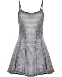 DIESEL - De-Spoky-Fsi Flared Mini Dress - Lyst