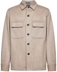 ZEGNA - Overshirt Alba - Lyst