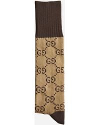 Gucci - GG Logo Cotton-blend Socks - Lyst