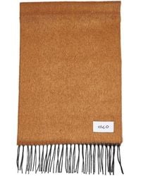 D 40 - And Scarf With Fringes - Lyst