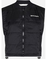 Palm Angels - Quilted Nylon Down Vest - Lyst
