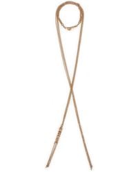 Chloé - Collana Multi-Catena Stile Sciarpa - Lyst